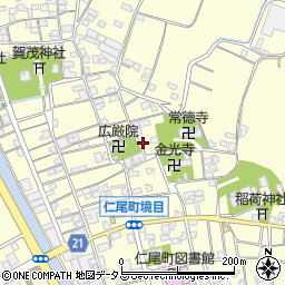 香川県三豊市仁尾町仁尾丁990周辺の地図