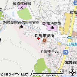 長崎県対馬市厳原町国分1440周辺の地図