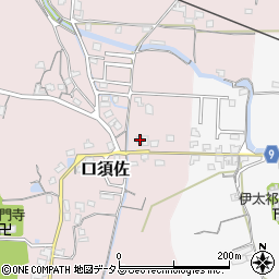 和歌山県和歌山市口須佐96-1周辺の地図