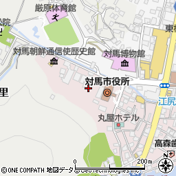 長崎県対馬市厳原町国分1426周辺の地図