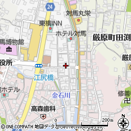 長崎県対馬市厳原町今屋敷703周辺の地図