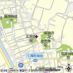 香川県三豊市仁尾町仁尾丁991-5周辺の地図
