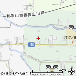 和歌山県和歌山市山東中90周辺の地図