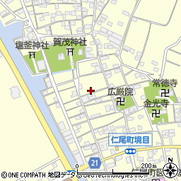 香川県三豊市仁尾町仁尾丁1019周辺の地図