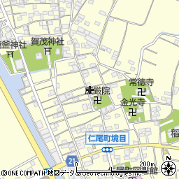 香川県三豊市仁尾町仁尾丁985周辺の地図