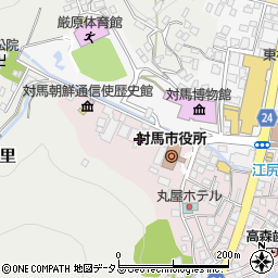 長崎県対馬市厳原町国分1426-3周辺の地図