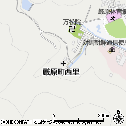 長崎県対馬市厳原町西里197周辺の地図