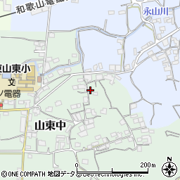 和歌山県和歌山市山東中257周辺の地図