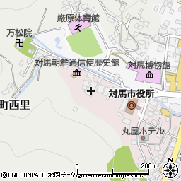 有限会社吉永空港レンタカー　厳原店周辺の地図