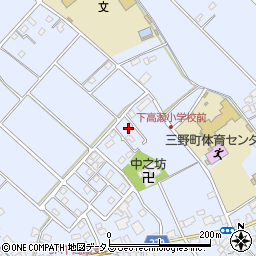 香川県三豊市三野町下高瀬820周辺の地図