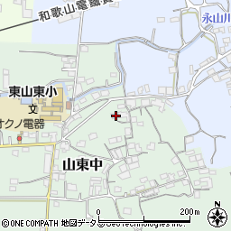 和歌山県和歌山市山東中236周辺の地図