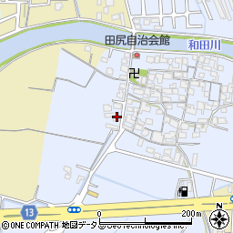 和歌山県和歌山市田尻439-2周辺の地図