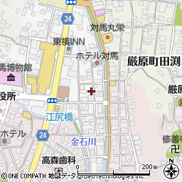長崎県対馬市厳原町今屋敷701周辺の地図