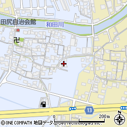和歌山県和歌山市田尻283周辺の地図