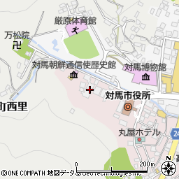 長崎県対馬市厳原町国分1363周辺の地図