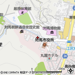 長崎県対馬市厳原町国分1425周辺の地図