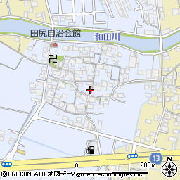 和歌山県和歌山市田尻376周辺の地図