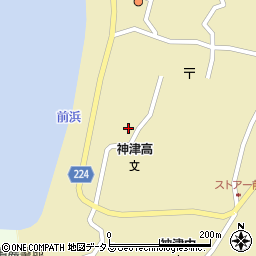 東京都大島支庁神津島出張所周辺の地図