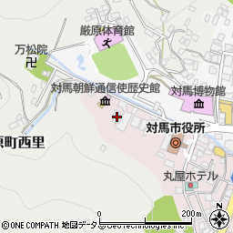 長崎県対馬市厳原町国分1436周辺の地図