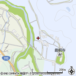 香川県高松市塩江町安原下第１号250周辺の地図