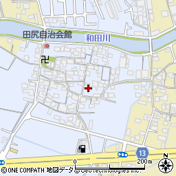 和歌山県和歌山市田尻375周辺の地図