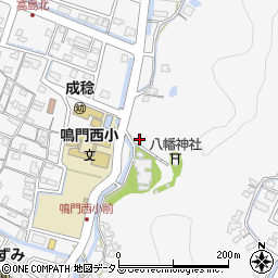 徳島県鳴門市鳴門町高島山路57周辺の地図