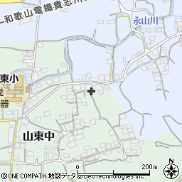 和歌山県和歌山市山東中271周辺の地図