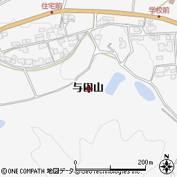 香川県東かがわ市与田山周辺の地図