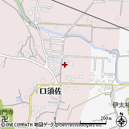 和歌山県和歌山市口須佐90周辺の地図