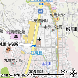 長崎県対馬市厳原町今屋敷681周辺の地図