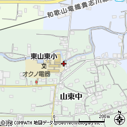 和歌山県和歌山市山東中51周辺の地図