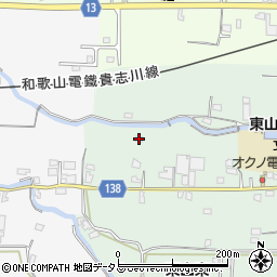 和歌山県和歌山市山東中91周辺の地図