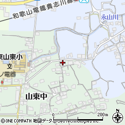 和歌山県和歌山市山東中260周辺の地図