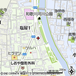 ダスキン和歌浦支店周辺の地図