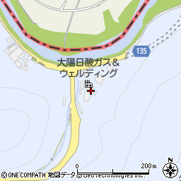 和木町不燃物処理場周辺の地図
