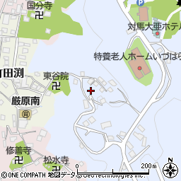 長崎県対馬市厳原町東里233周辺の地図