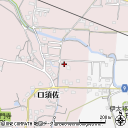 和歌山県和歌山市口須佐89周辺の地図