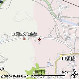 和歌山県和歌山市口須佐245周辺の地図