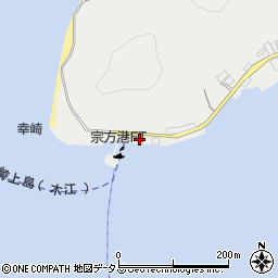 宗方港旅客船ターミナル（今治市関前支所）周辺の地図