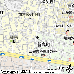 和歌山県和歌山市新高町周辺の地図