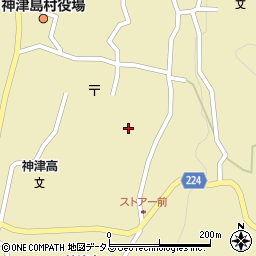 東京都神津島村1223周辺の地図