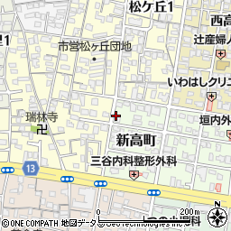 和歌山県和歌山市新高町周辺の地図