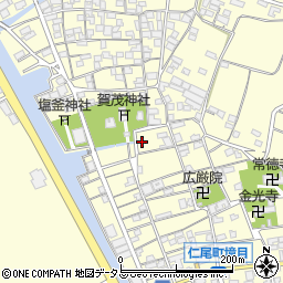 香川県三豊市仁尾町仁尾丁1043周辺の地図