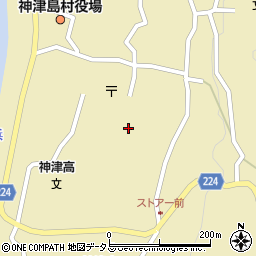 東京都神津島村1190周辺の地図