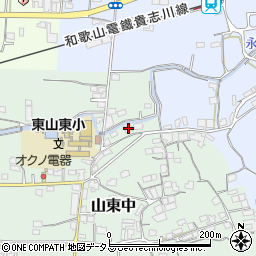 和歌山県和歌山市山東中226周辺の地図