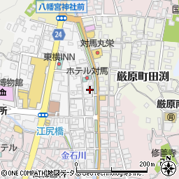 長崎県対馬市厳原町今屋敷761周辺の地図
