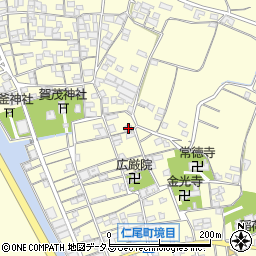 香川県三豊市仁尾町仁尾丁1001周辺の地図