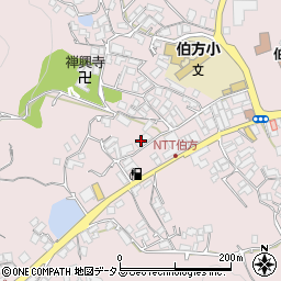 愛媛新聞　エリアサービス伯方周辺の地図