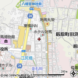 長崎県対馬市厳原町今屋敷693-3周辺の地図