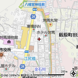長崎県対馬市厳原町今屋敷693周辺の地図